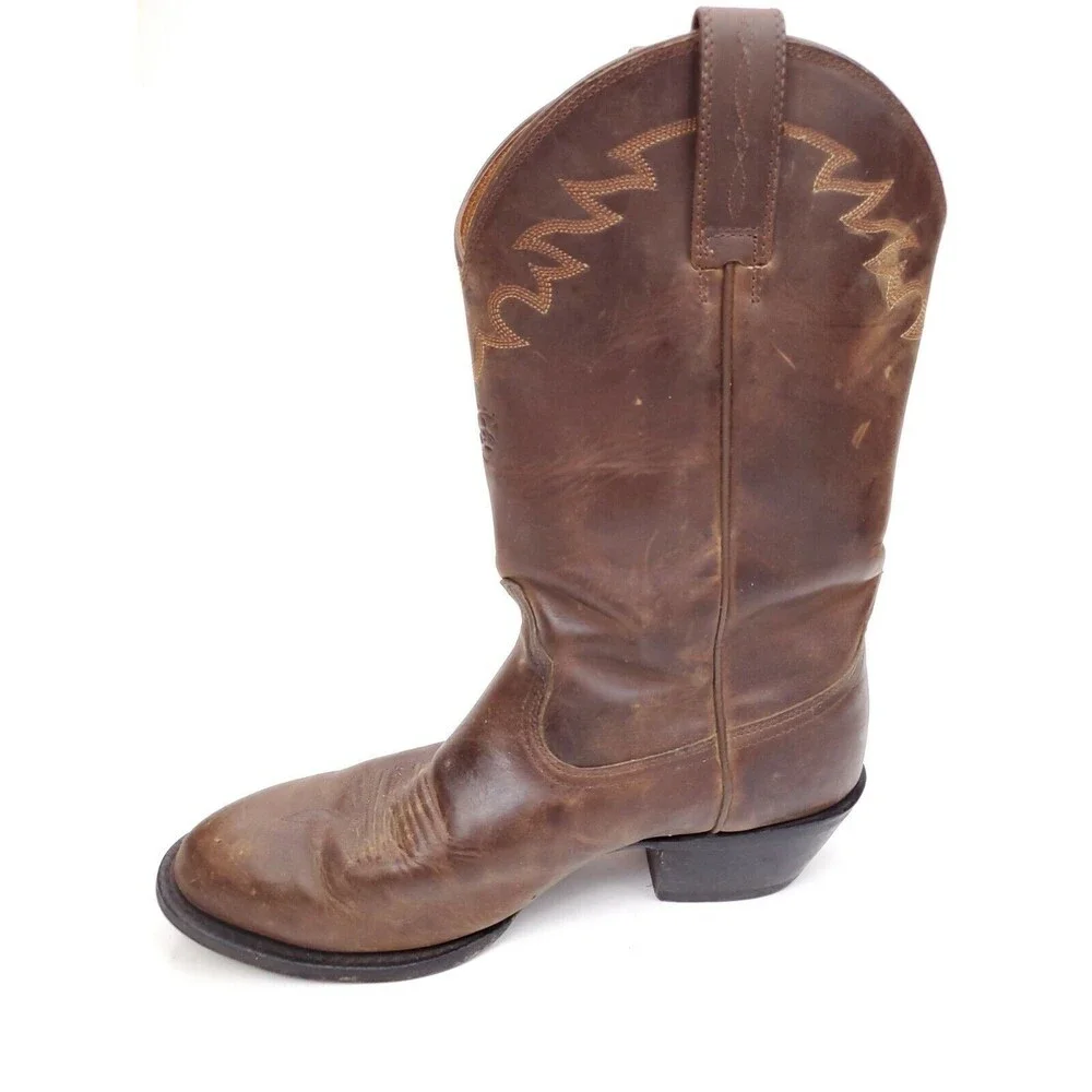 ARIAT 34625 Sedona 10.5 EE Brown Leather R toe Cowboy Western Boots